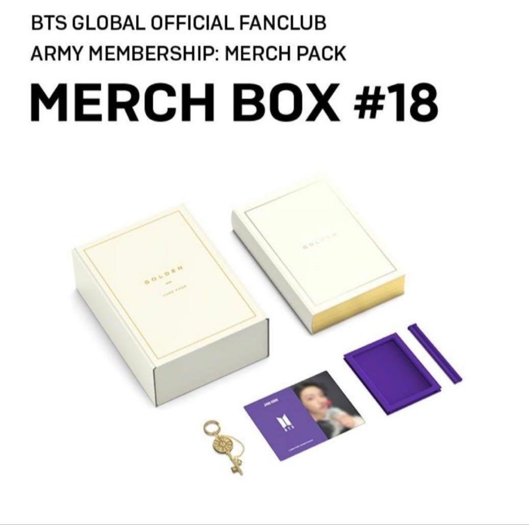BTS ファンクラブ Merch box 18 ジョングク Jung Kook