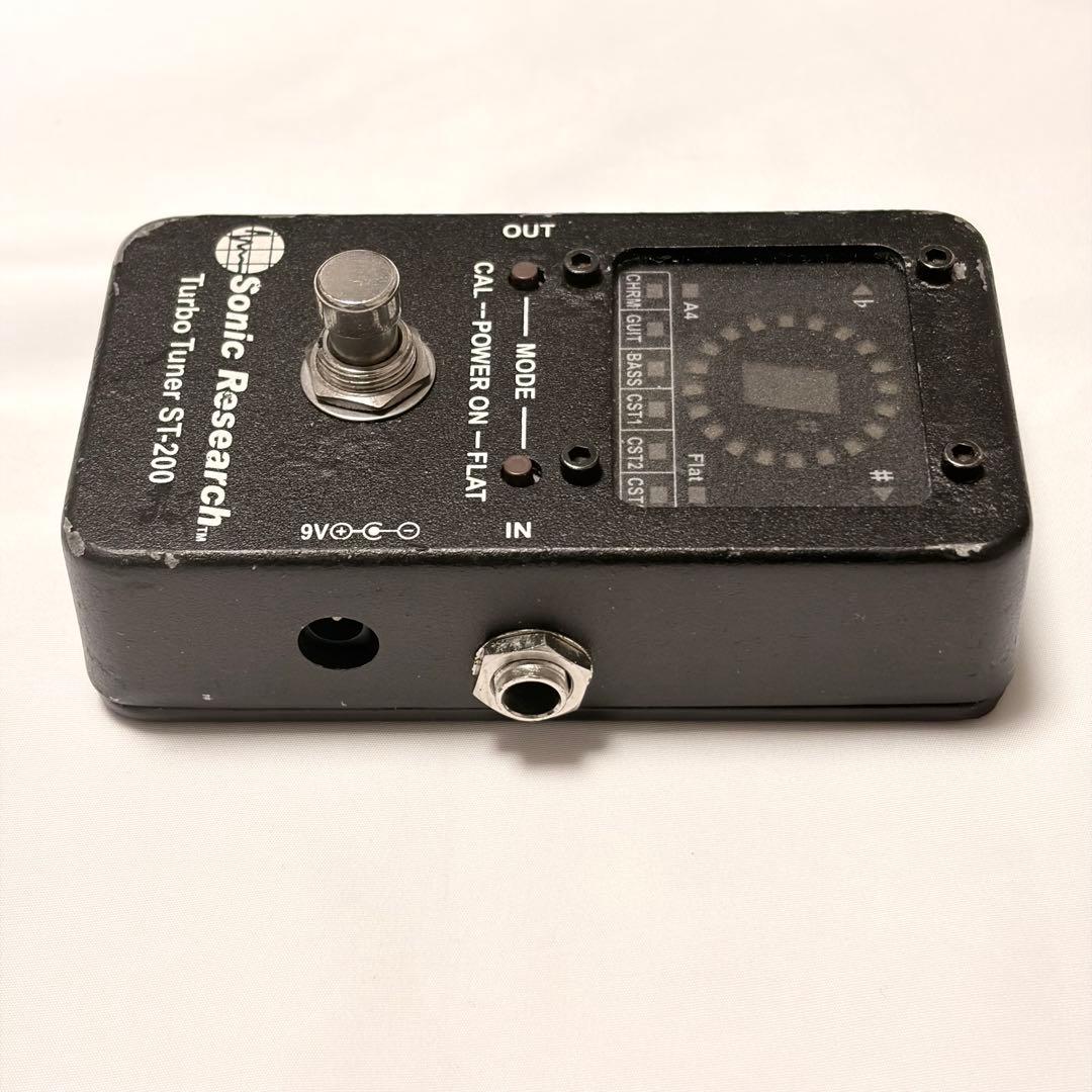 希少 Sonic Research ST-200 チューナー エフェクター
