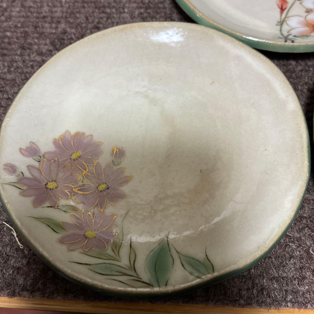 高級食器　京焼　陶あん　銘々皿5枚セット