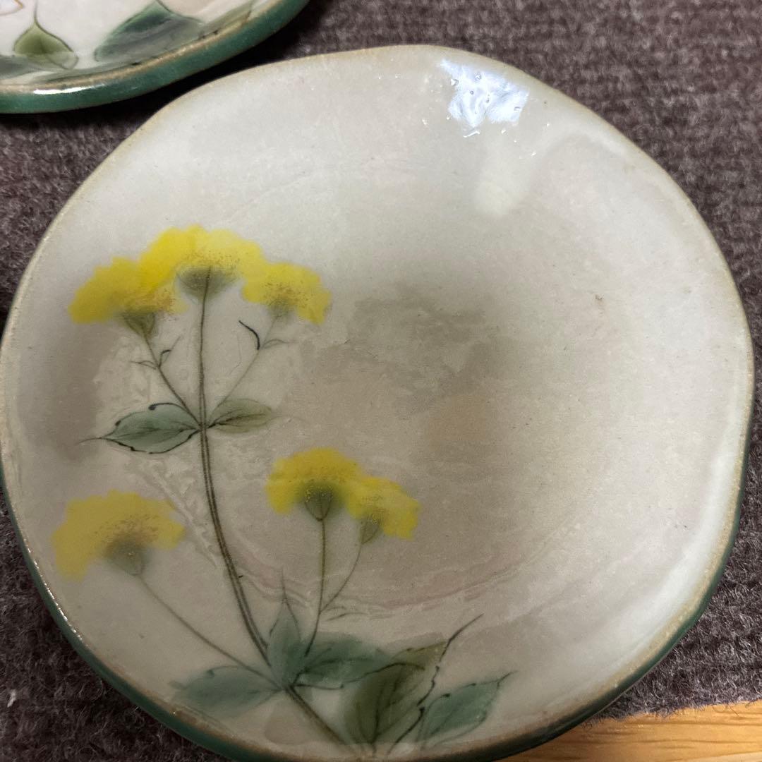 高級食器　京焼　陶あん　銘々皿5枚セット