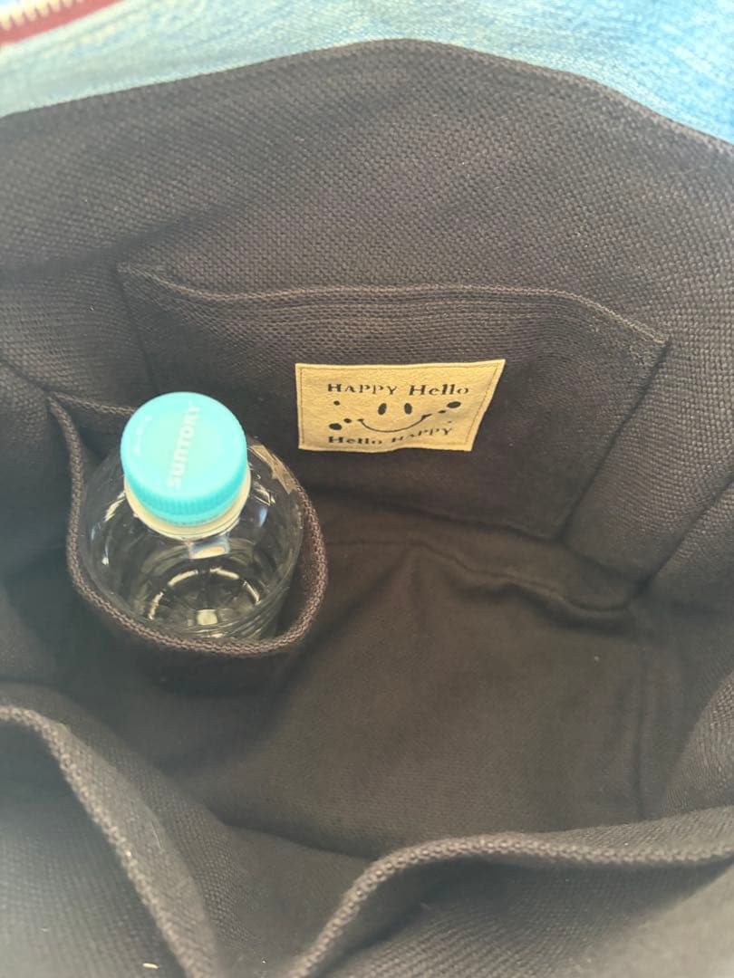 デニムリメイクバッグ　L