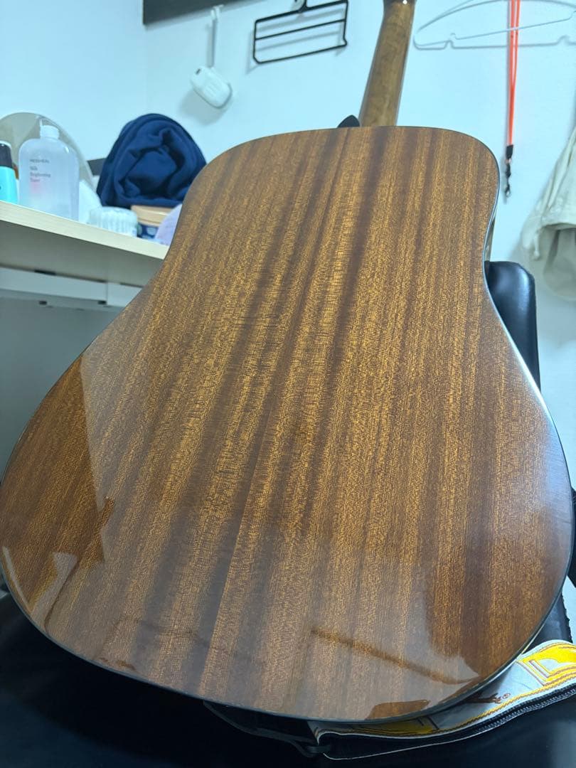 Fender 左利き、レフティ、アコースティックギター 専用ケース、付属品諸々