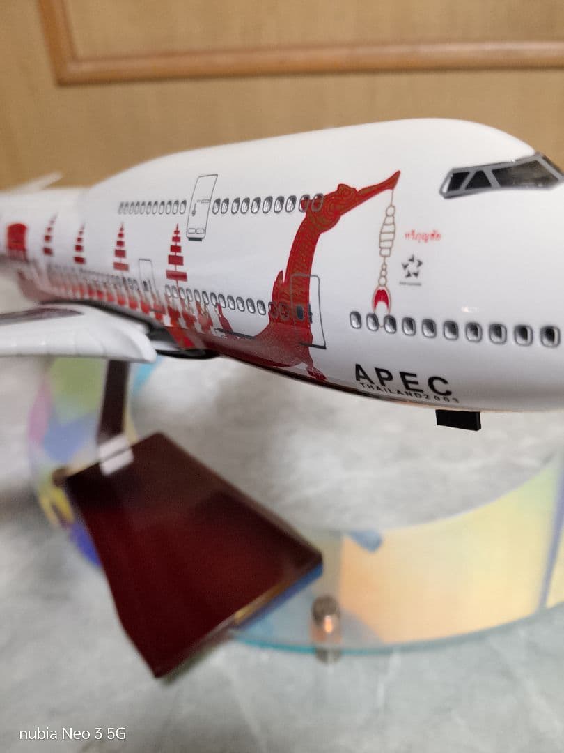 ✈Thailand／Boeing747 ドラゴン ボート1/150
