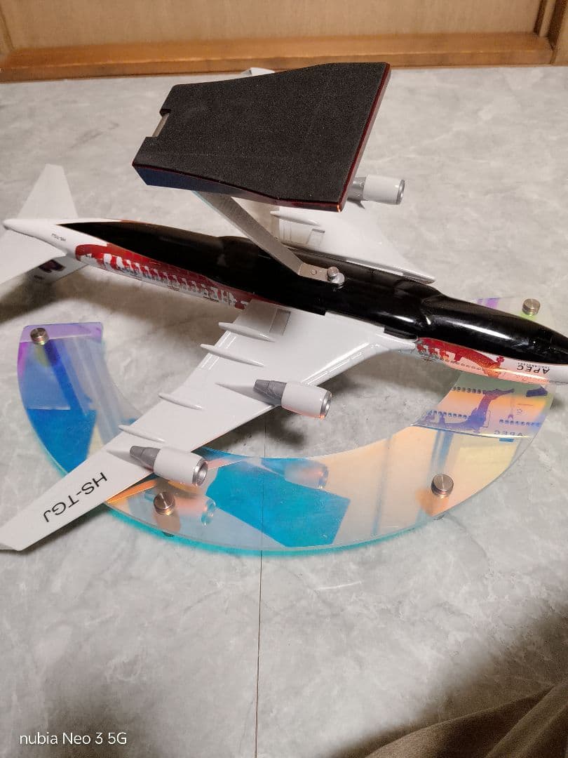 ✈Thailand／Boeing747 ドラゴン ボート1/150
