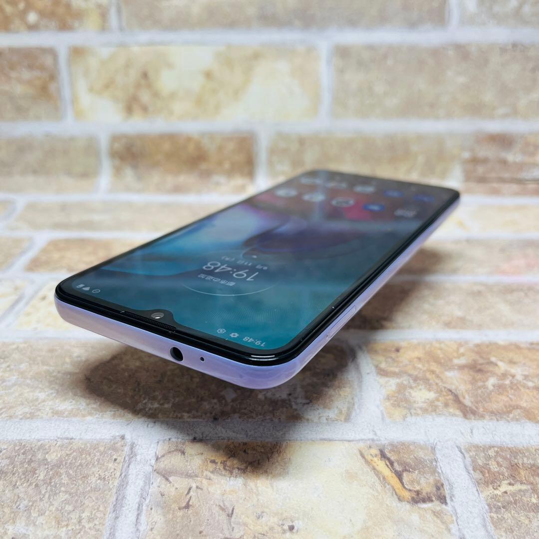 SIMフリー moto g30 128GB G-431 パステルスカイ 電池良好