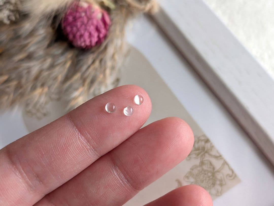 マクラメネックレス 桜瑪瑙/ムーンストーン