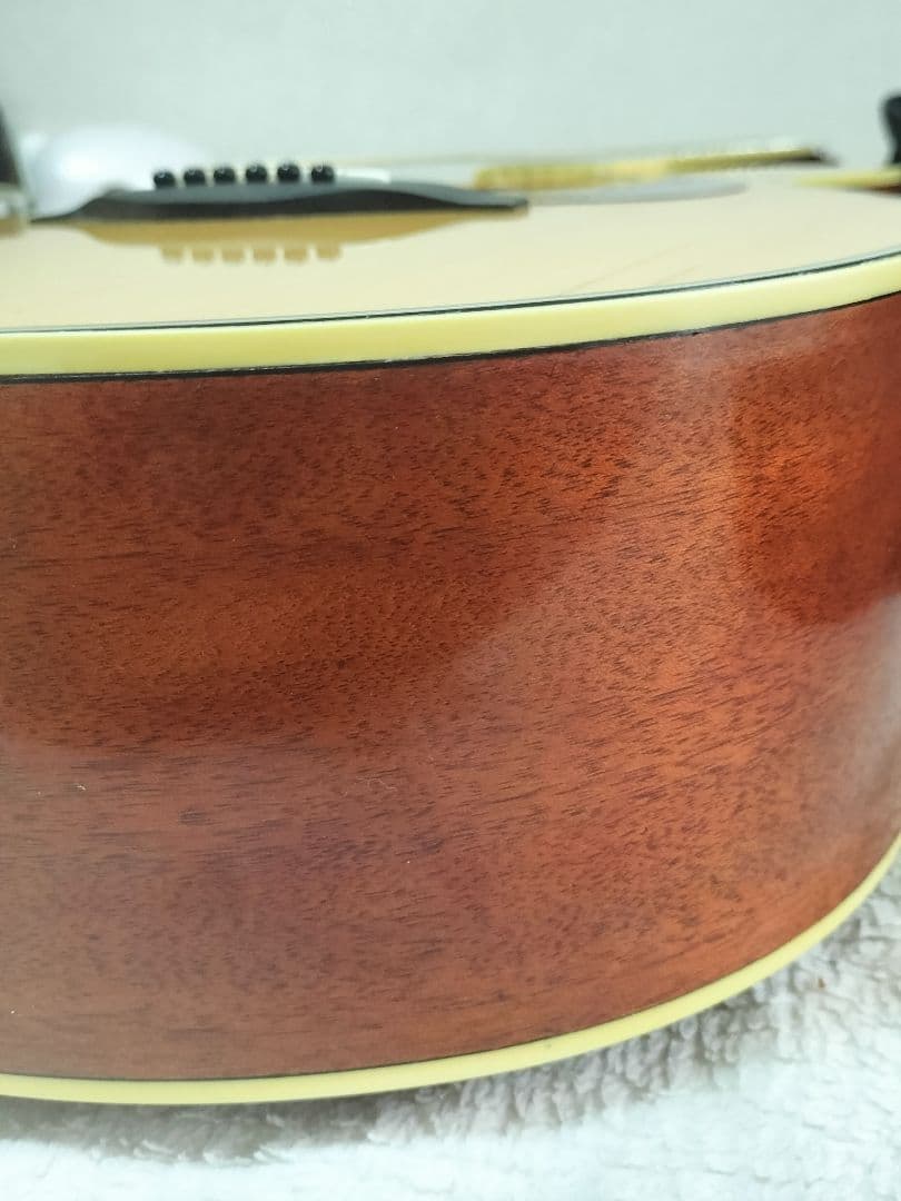 YAMAHA FS-720S ナチュラル TOP単板 小ぶり オマケ付 キズあり