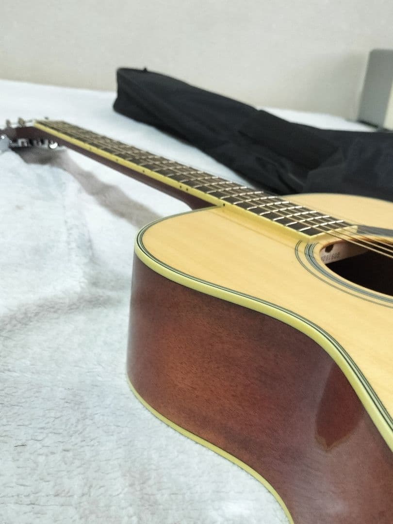 YAMAHA FS-720S ナチュラル TOP単板 小ぶり オマケ付 キズあり