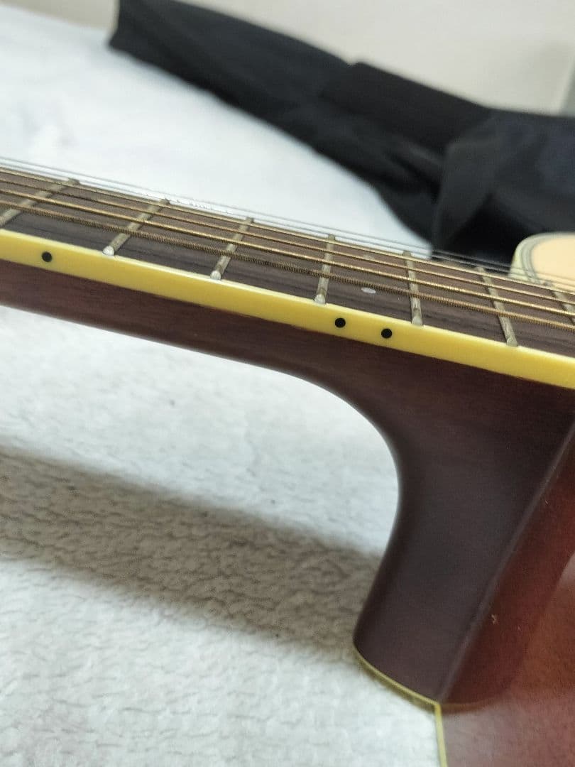 YAMAHA FS-720S ナチュラル TOP単板 小ぶり オマケ付 キズあり