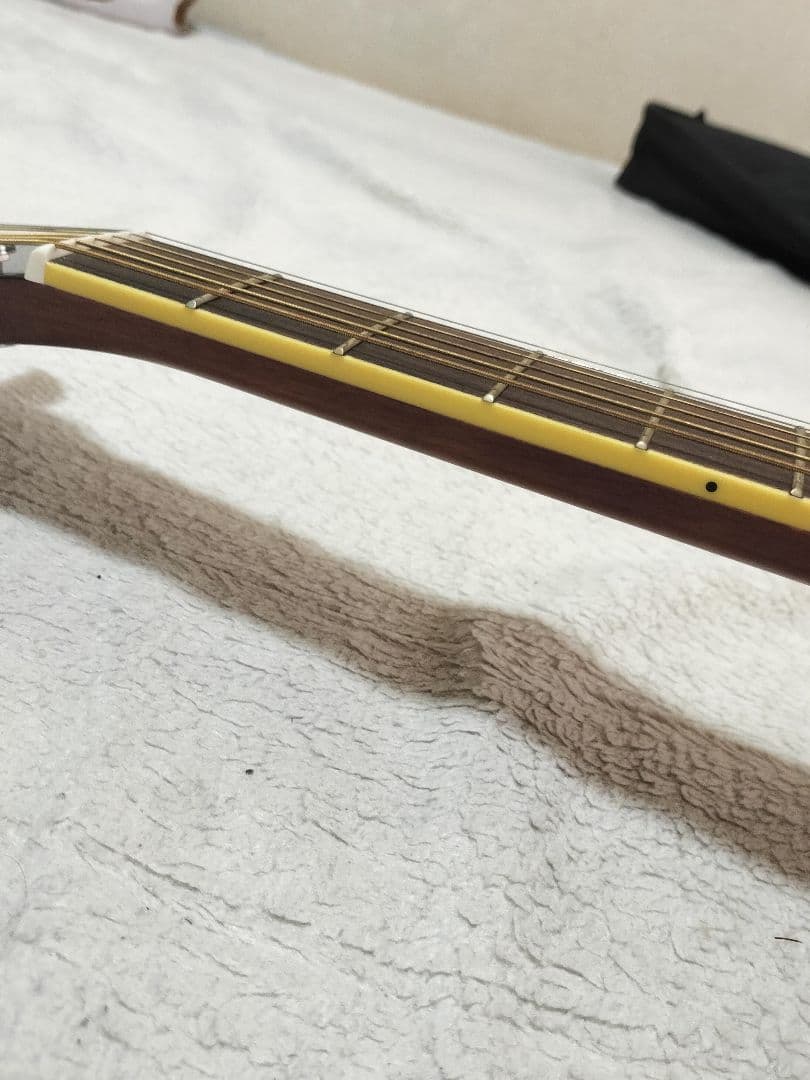 YAMAHA FS-720S ナチュラル TOP単板 小ぶり オマケ付 キズあり