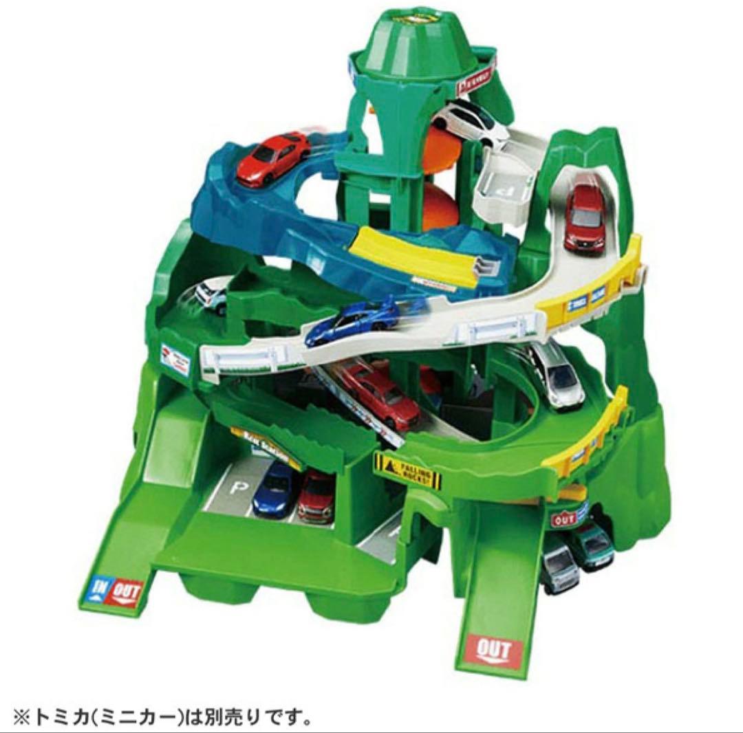 新品未開封箱付き！トミカワールド 2つのコースをいったりきたり!ツインコース山道