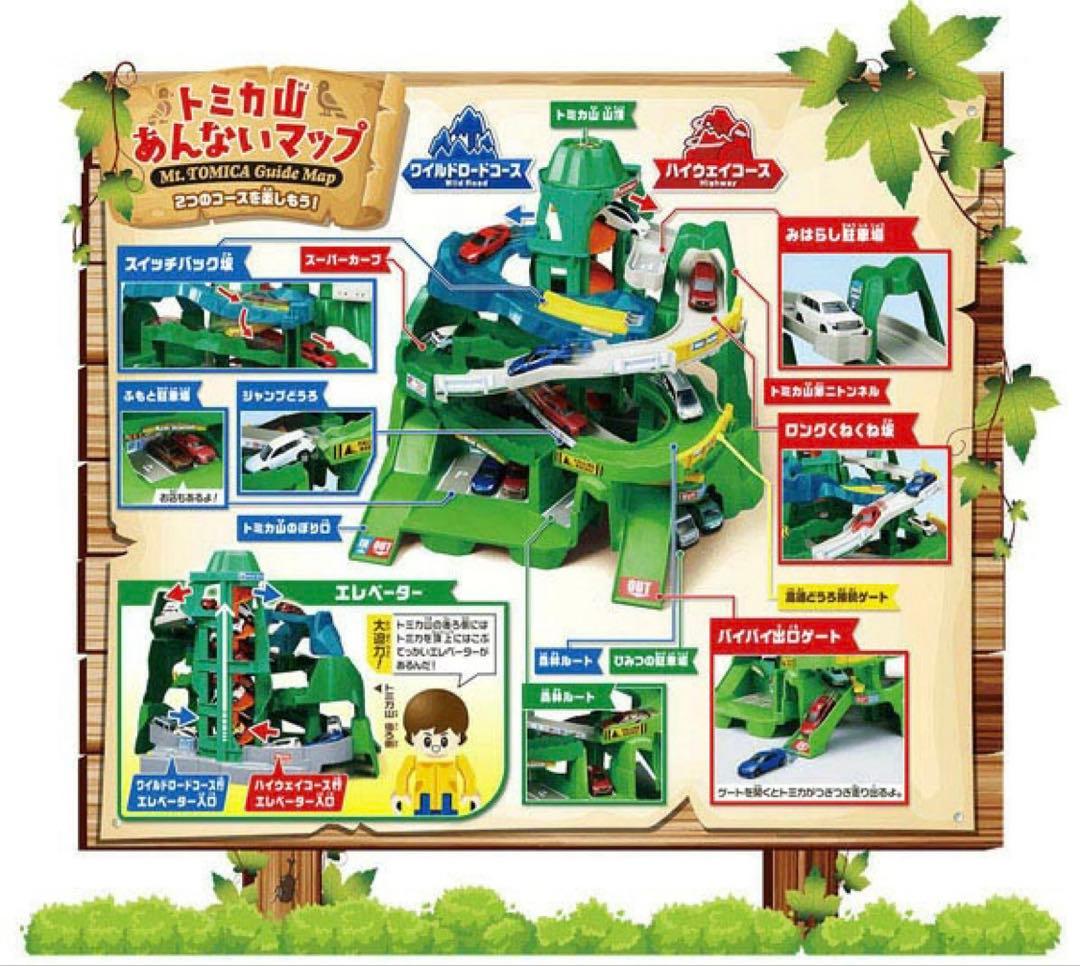 新品未開封箱付き！トミカワールド 2つのコースをいったりきたり!ツインコース山道
