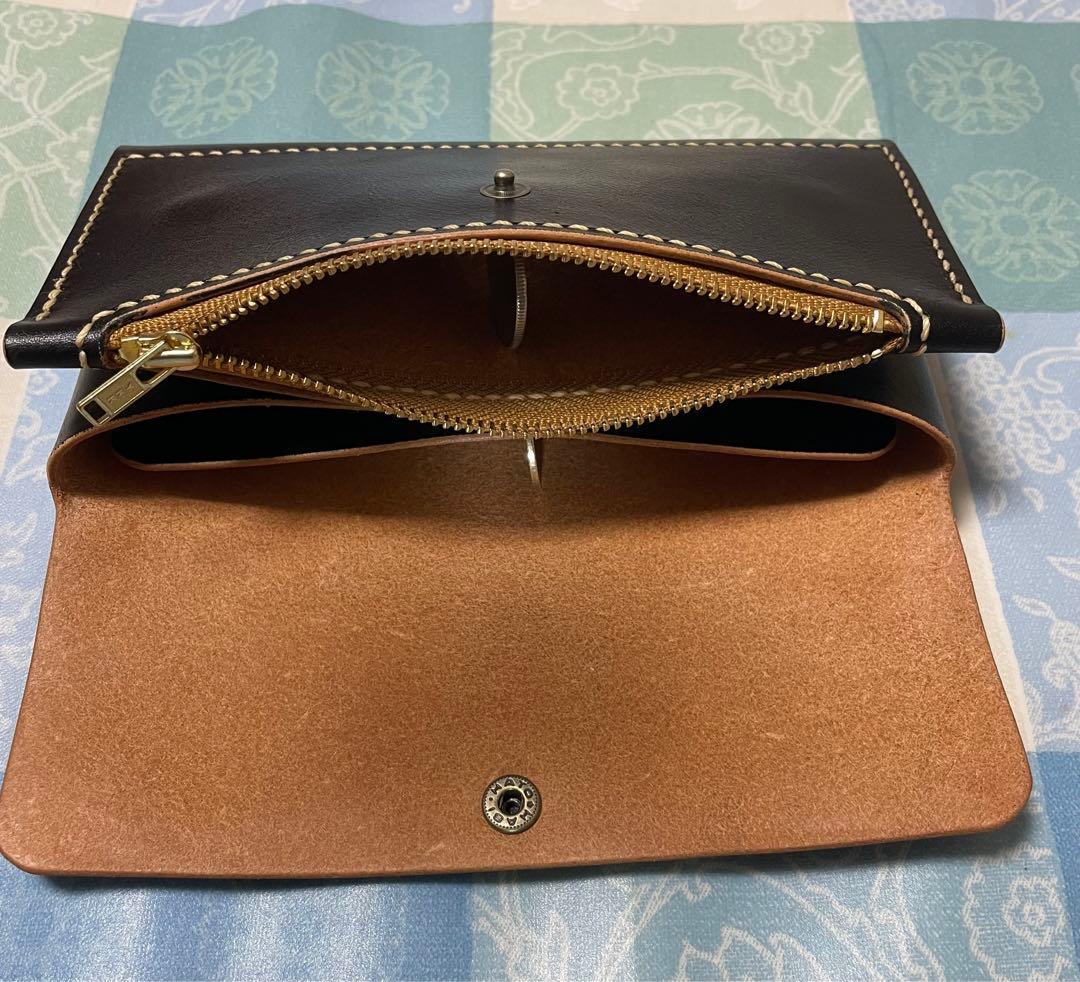 バイカーズウォレット　トラッカーウォレット　ロング　姫路レザー　本革ハンドメイド