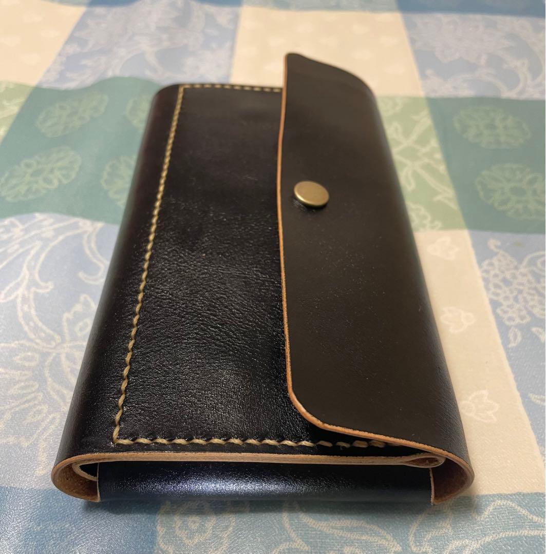 バイカーズウォレット　トラッカーウォレット　ロング　姫路レザー　本革ハンドメイド