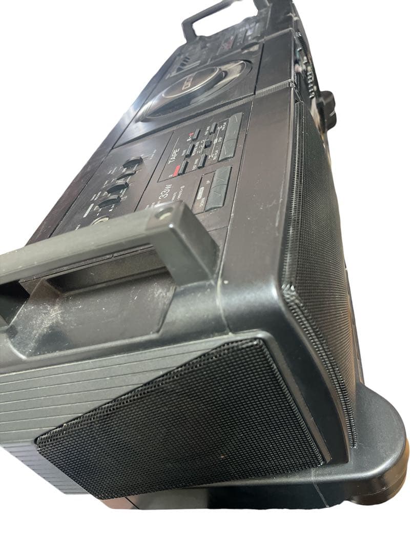 SHARP CDラジカセ QT-73CD ステレオダブルカセット ジャンク