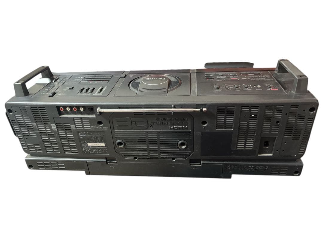 SHARP CDラジカセ QT-73CD ステレオダブルカセット ジャンク