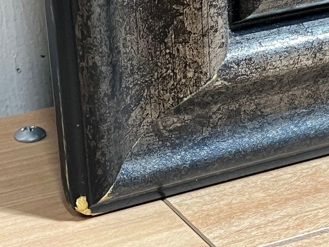 風景画 油絵 油彩 肉筆 「Marris」サイン有り / 池 メガネ橋 ボート