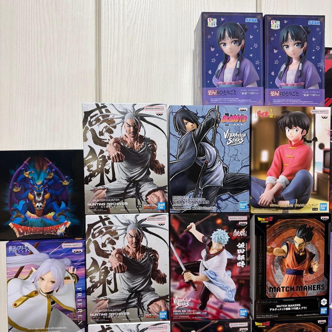 ハンター×ハンター ドラゴンボール らんま フィギュア 38個セット まとめ売り