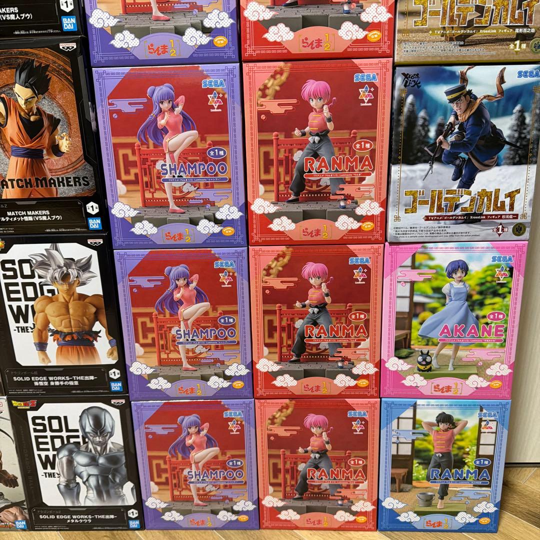 ハンター×ハンター ドラゴンボール らんま フィギュア 38個セット まとめ売り