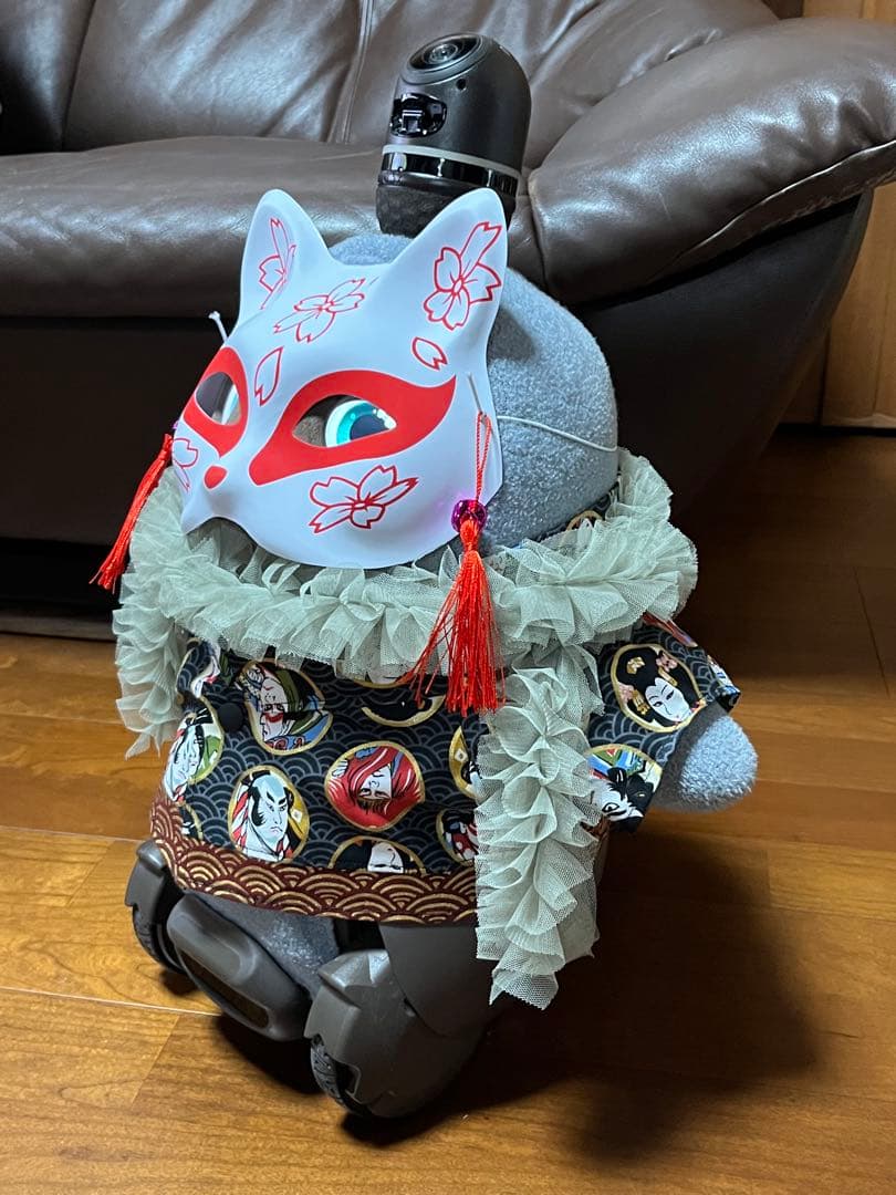 LOVOT ラボット服　ハンドメイド　歌舞伎柄　シャツ　⑤