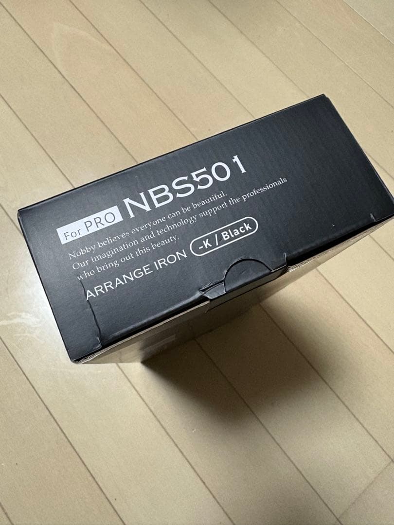 Nobby NBS501 アレンジアイロン ブラック