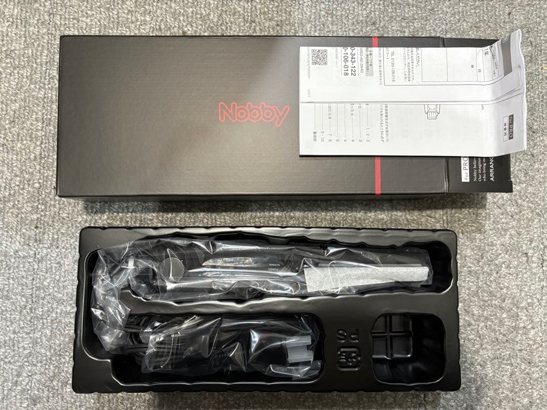 Nobby NBS501 アレンジアイロン ブラック