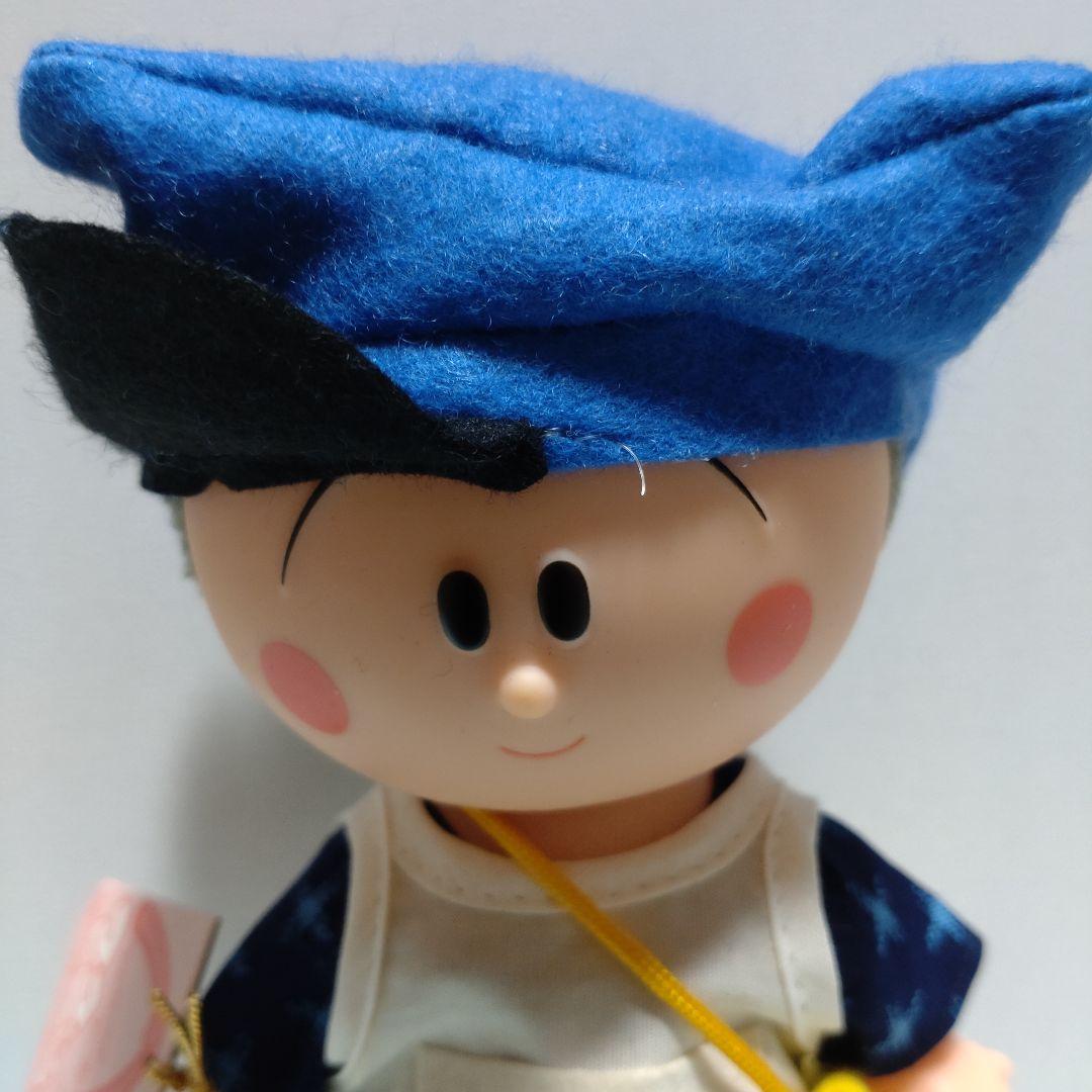 美品エポック社☆フクちゃん箱付き☆キャラクタードール人形ソフビ約17cm