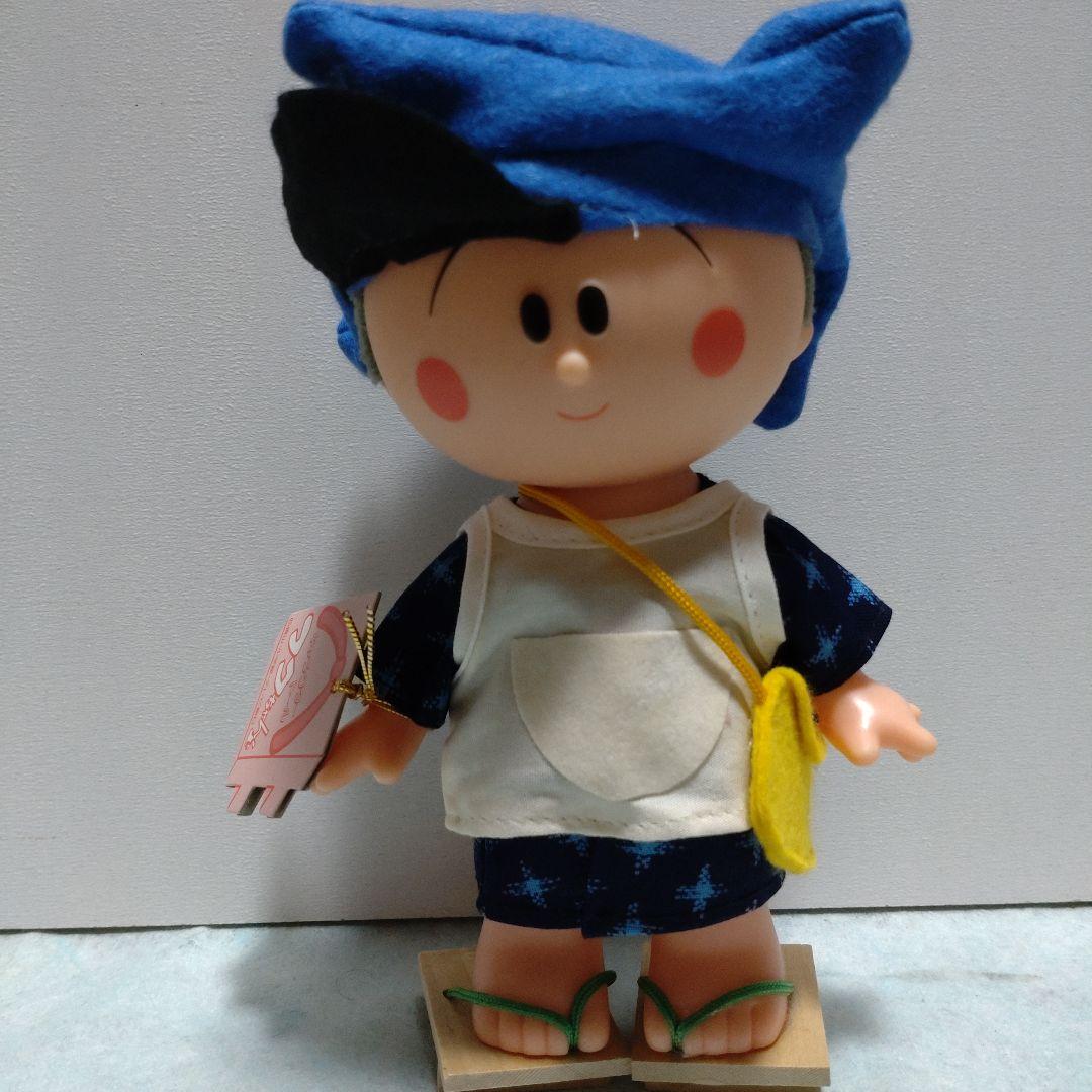 美品エポック社☆フクちゃん箱付き☆キャラクタードール人形ソフビ約17cm