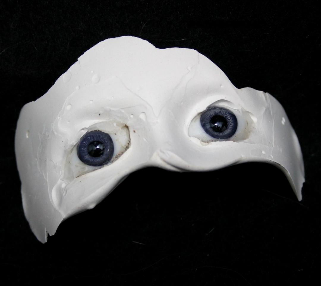 ◎ジュモーオリジナル ペーパーウェイト グラスアイ ビスクドール パーツ