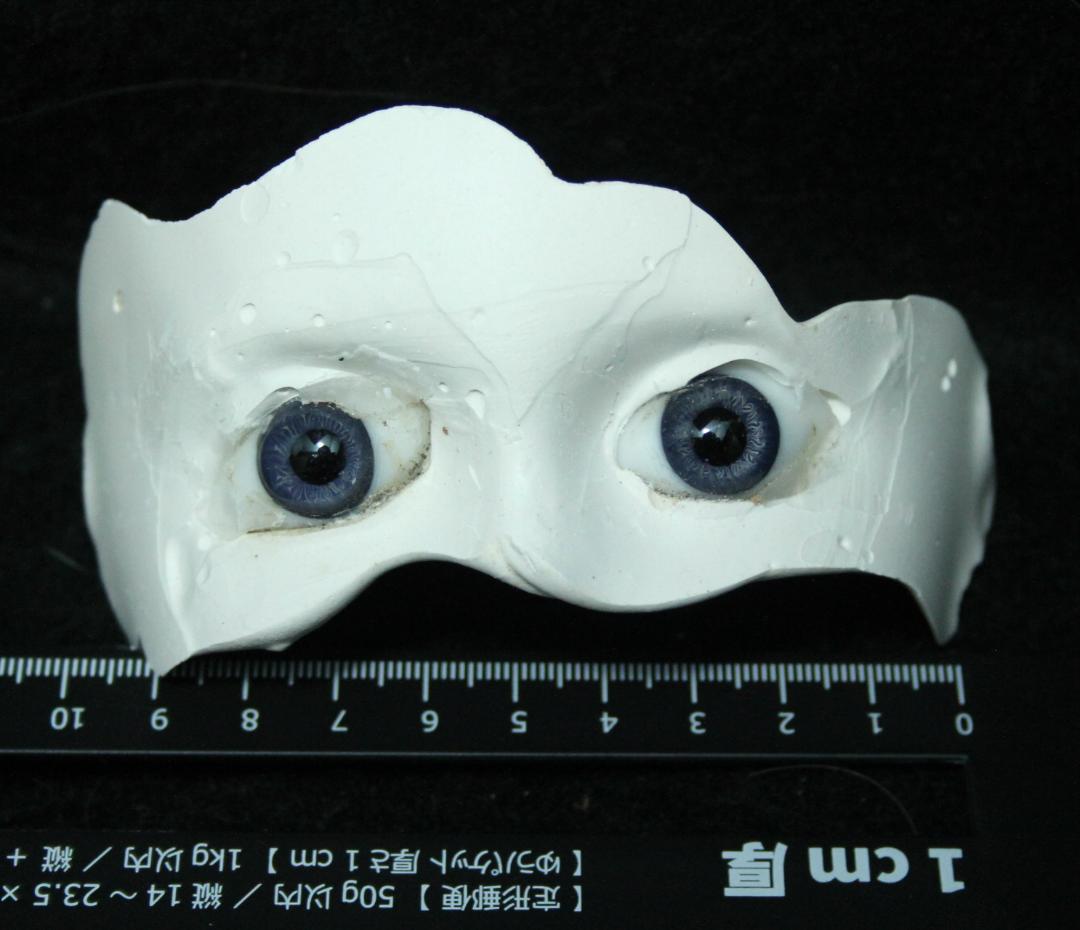 ◎ジュモーオリジナル ペーパーウェイト グラスアイ ビスクドール パーツ