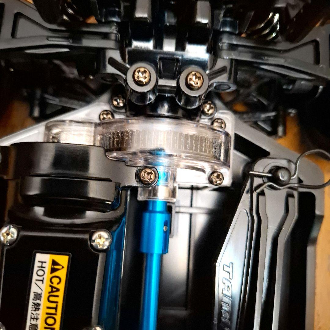 タミヤ １/10 R C 　T T 0 2 シャーシ組立て完成品