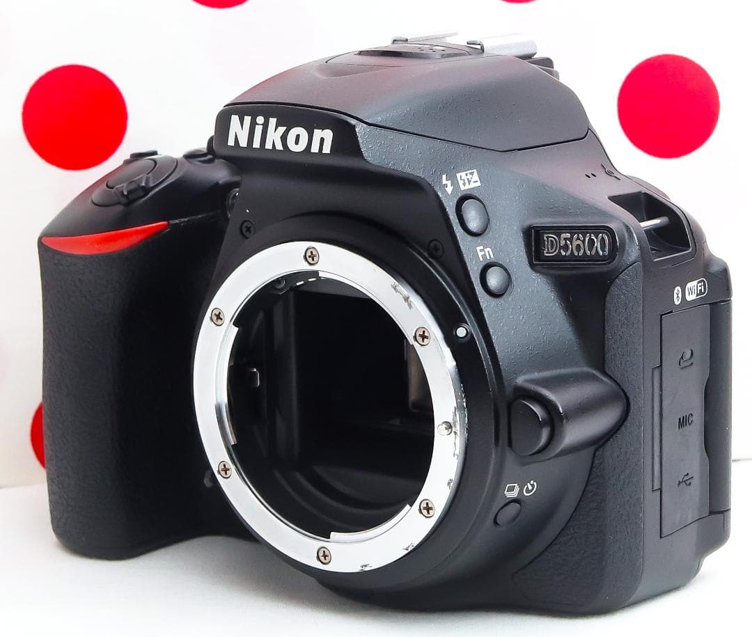 Nikon D5600❤高画質・高性能・軽量❤Wi-Fi搭載❤ダブルレンズセット