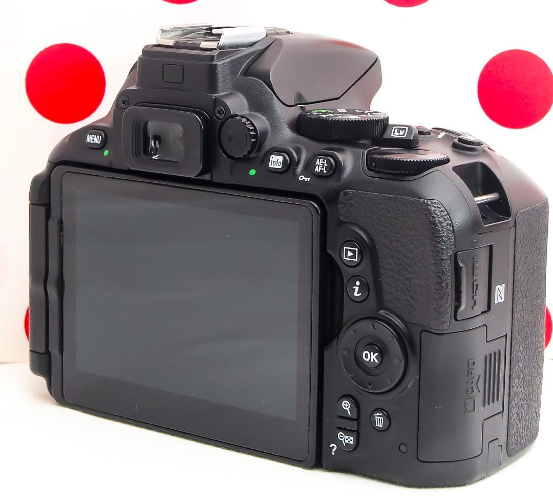 Nikon D5600❤高画質・高性能・軽量❤Wi-Fi搭載❤ダブルレンズセット