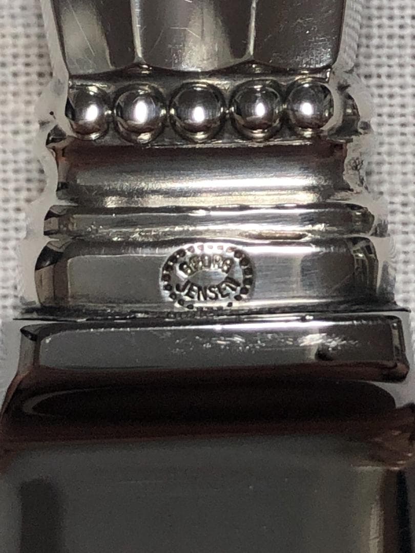 美品 ジョージジェンセン ACORN ディナーナイフ STERLING ②