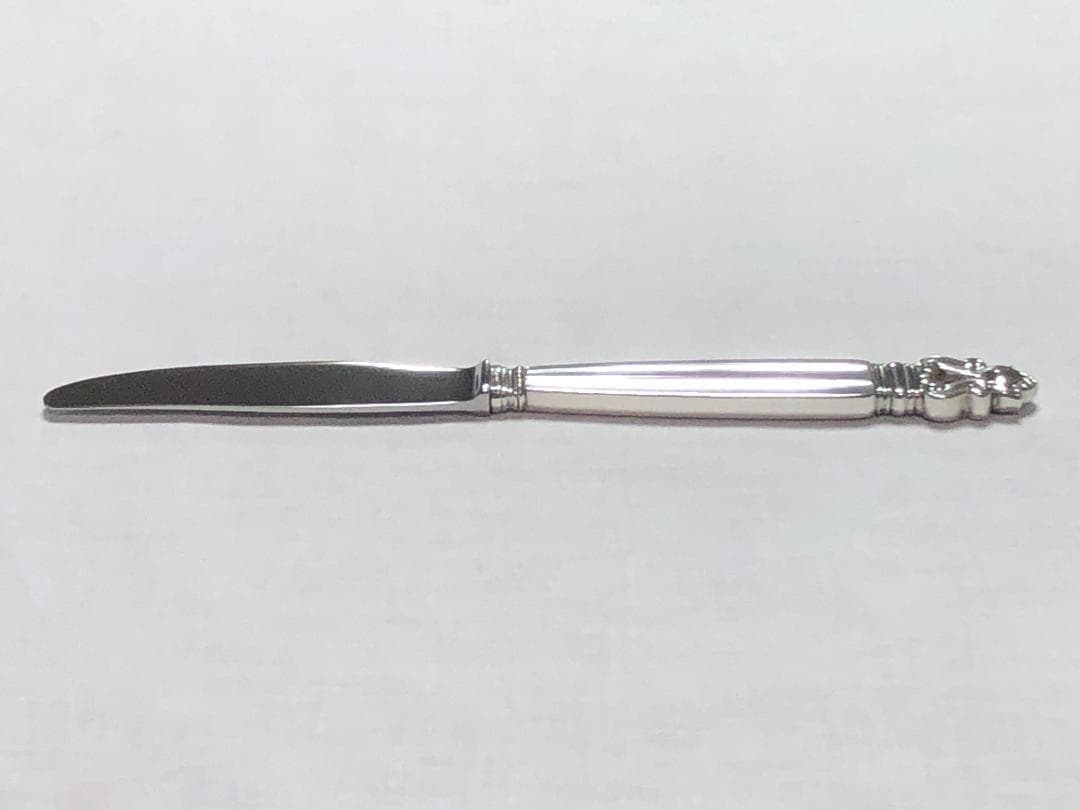 美品 ジョージジェンセン ACORN ディナーナイフ STERLING ②