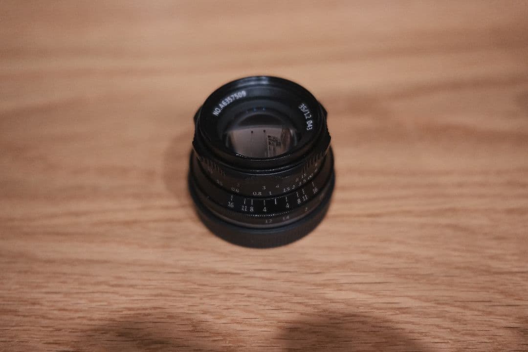 7artisans 35mm F1.2 単焦点レンズ Eマウント sony