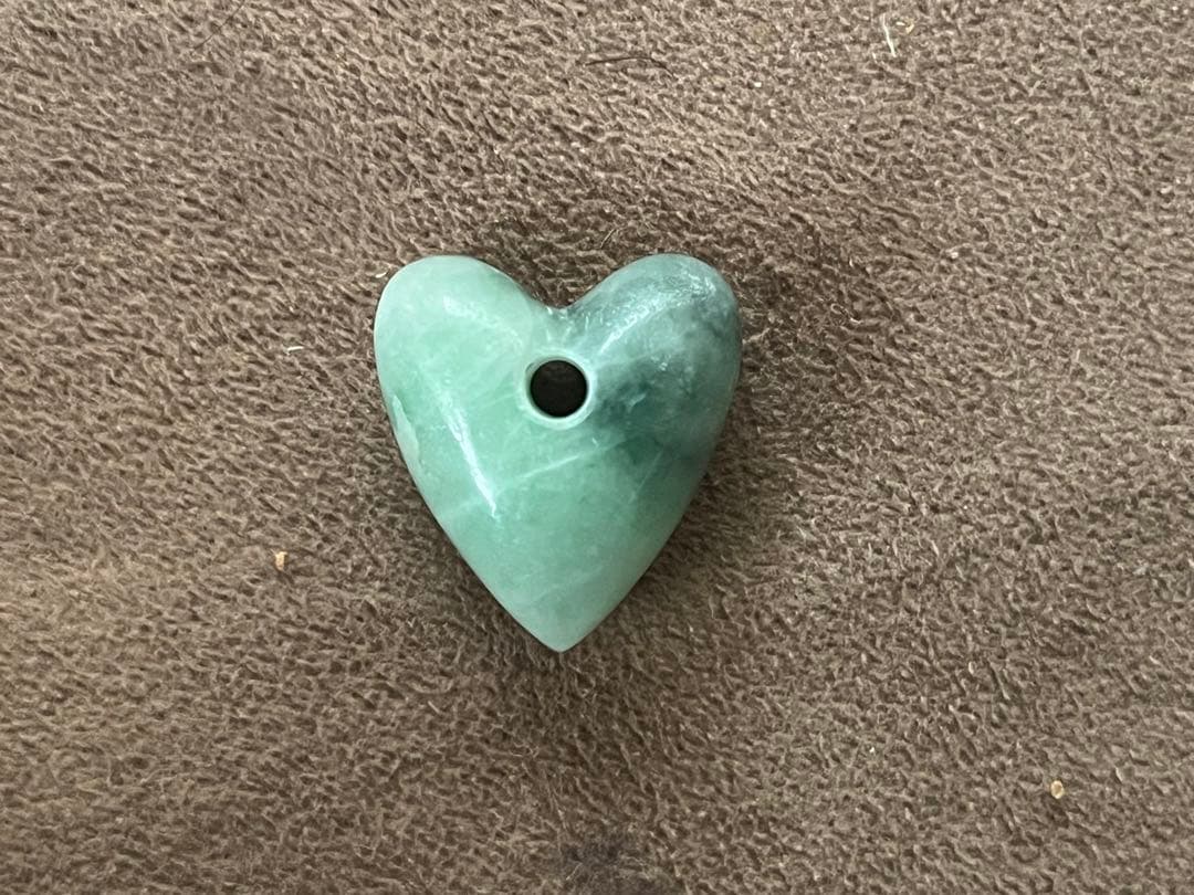 糸魚川　小滝川　翡翠　ネックレス　ハート