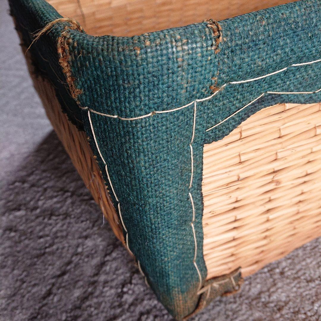 柳行李　やなぎごうり　昭和レトロ収納箱