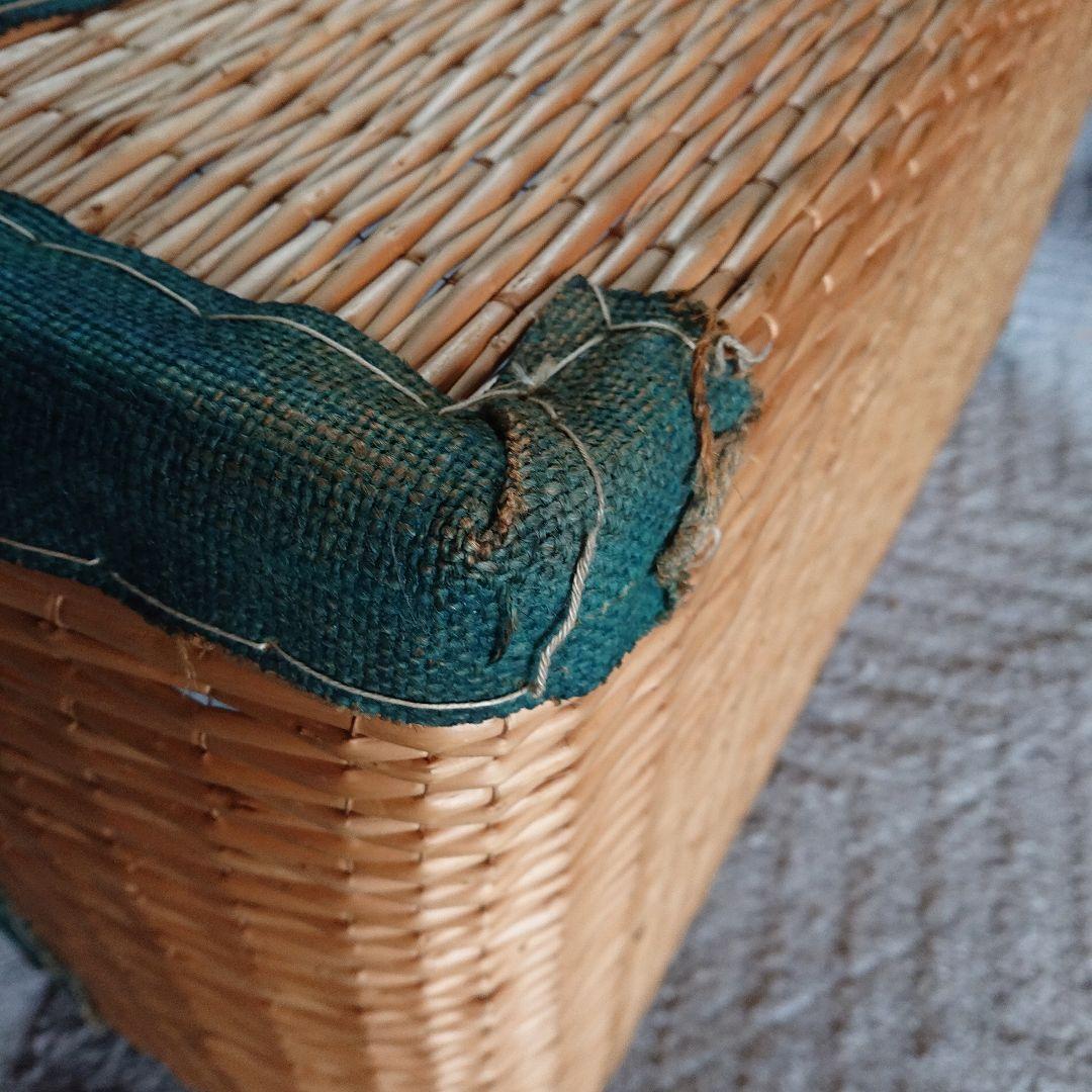 柳行李　やなぎごうり　昭和レトロ収納箱