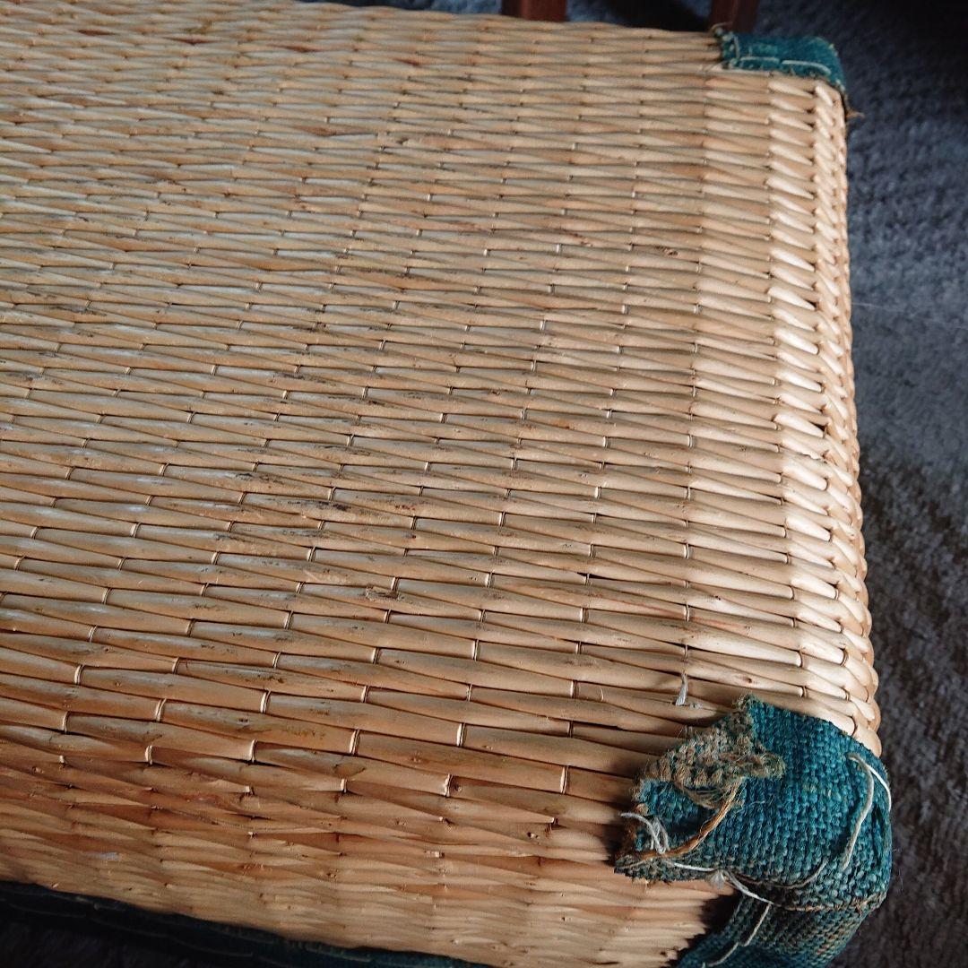 柳行李　やなぎごうり　昭和レトロ収納箱