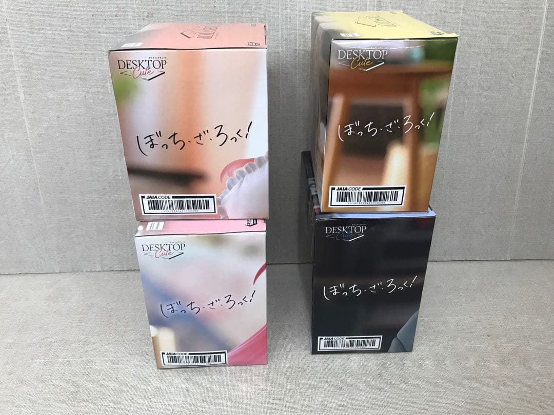 未開封品　『ぼっち・ざ・ろっく！』 Desktop Cute フィギュア　4点