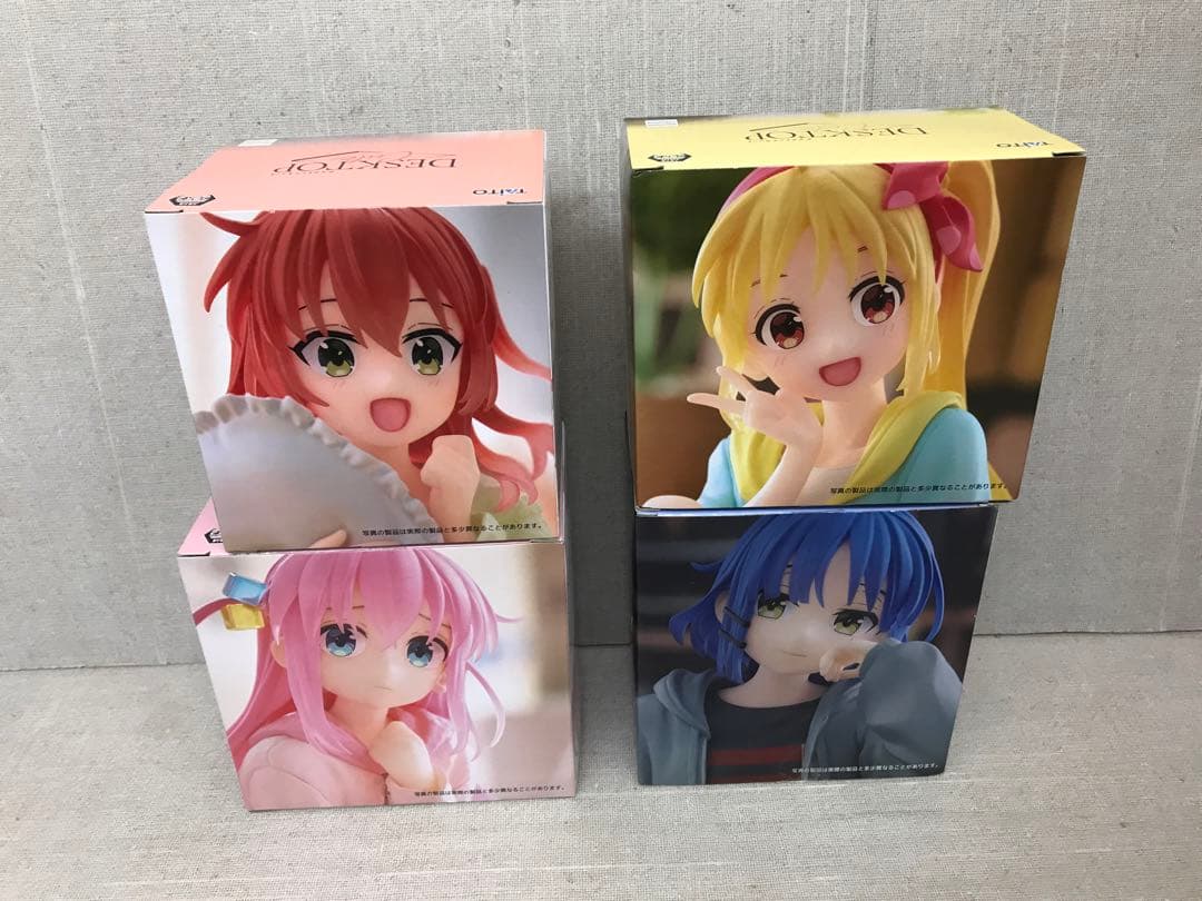 未開封品　『ぼっち・ざ・ろっく！』 Desktop Cute フィギュア　4点