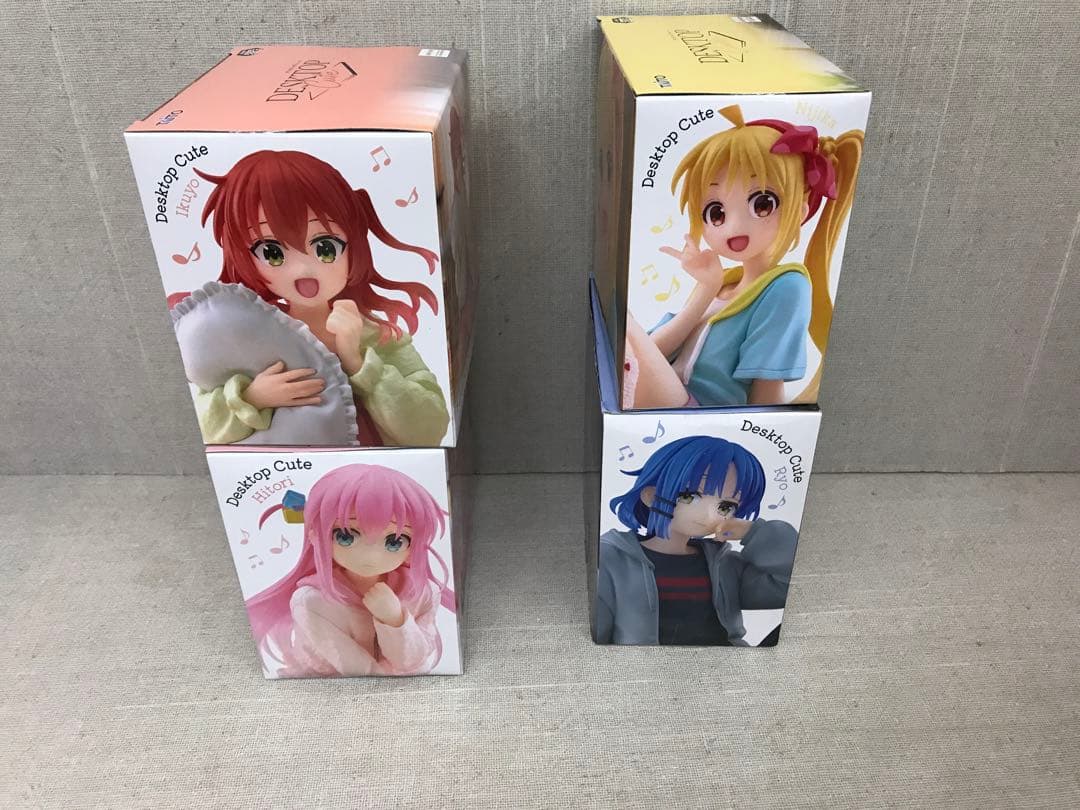 未開封品　『ぼっち・ざ・ろっく！』 Desktop Cute フィギュア　4点