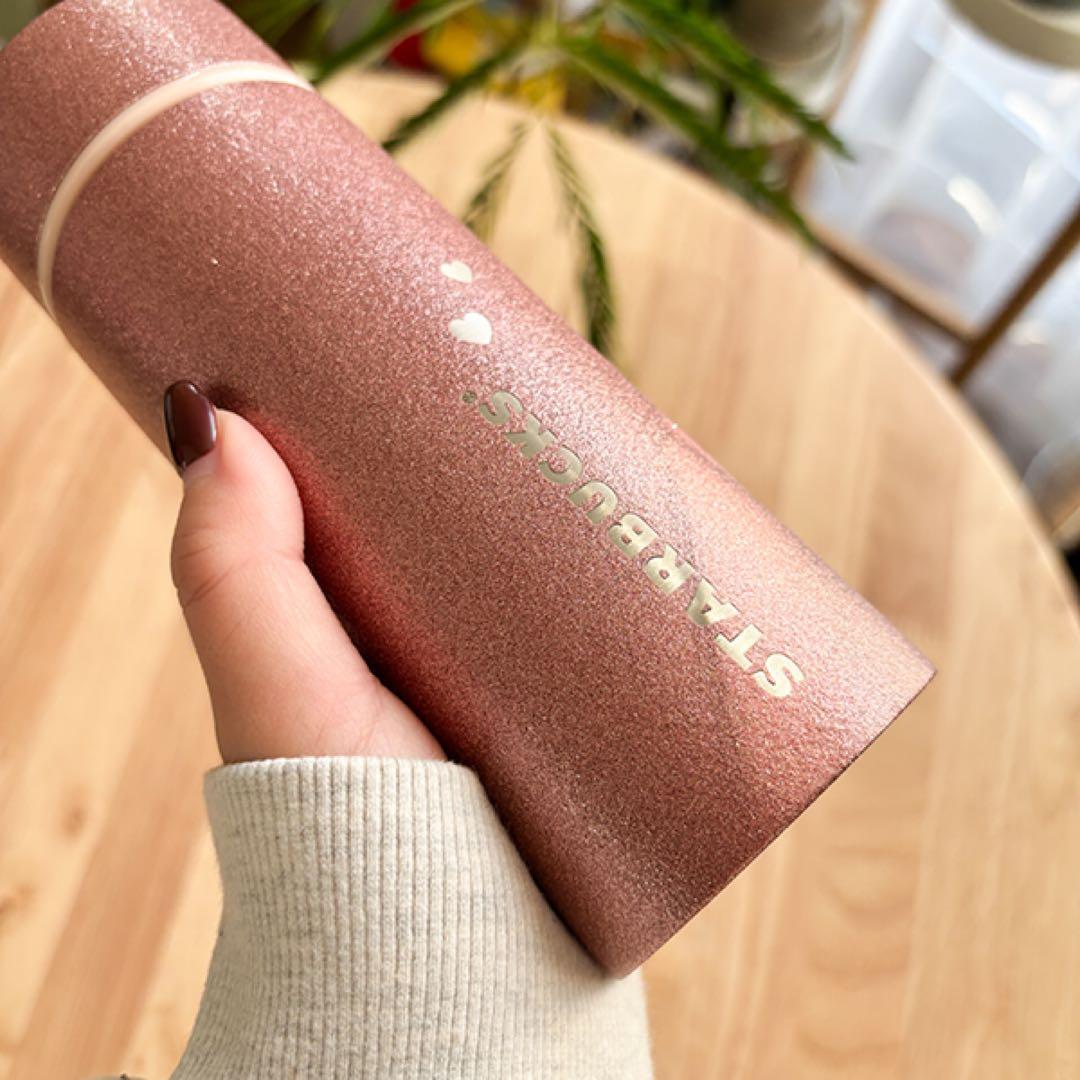 スターバックス スタバ バレンタイン2025ステンレスボトル ラメ トールサイズ