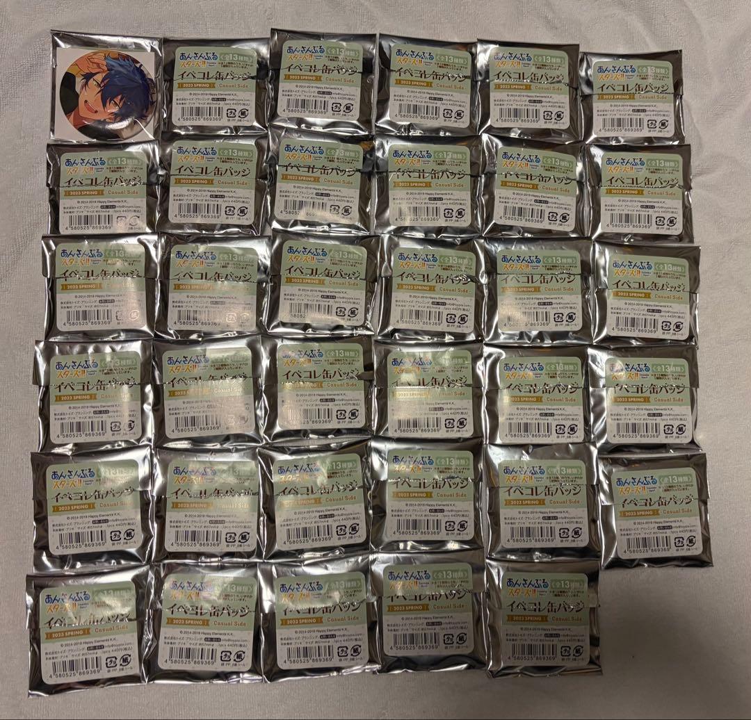 あんスタ 缶バッジ イベコレ 漣ジュン 2023 SPRING Casual