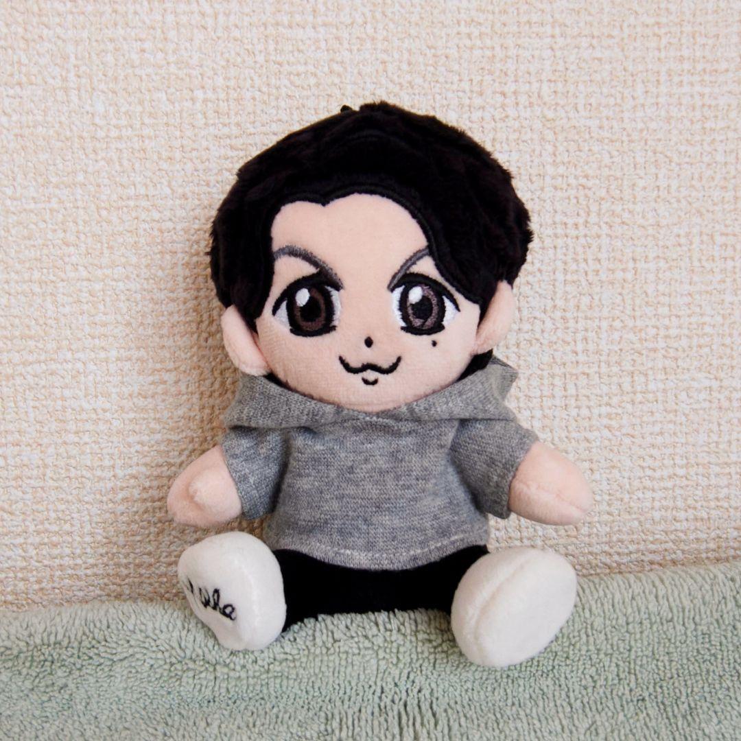 【☆りん☆様】ちぃましゃ　ニットパーカー　オフホワイト　杢グレー　福山雅治