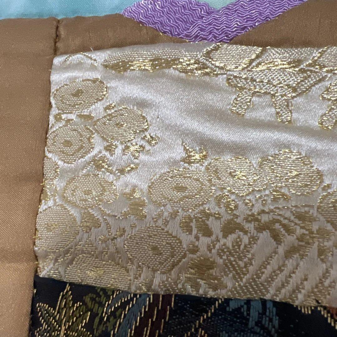 パッチワークキルト お雛様 約45cm正方形 壁掛け ハンドメイド 一点もの