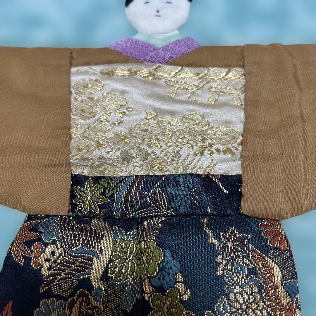 パッチワークキルト お雛様 約45cm正方形 壁掛け ハンドメイド 一点もの