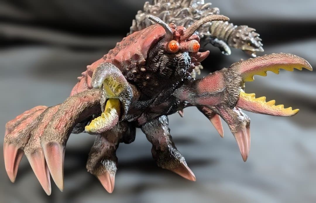 カメーバ＆ガニメ「決戦！南海の大怪獣」登場（マーミット）ソフビ２体セット