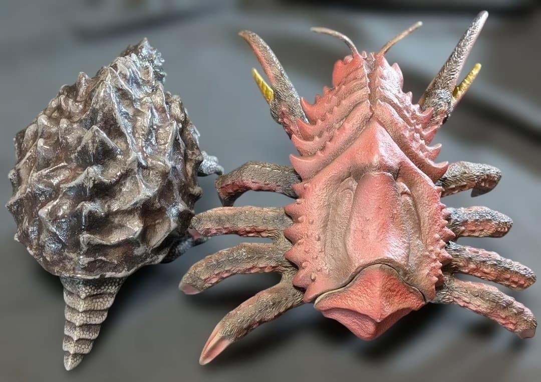 カメーバ＆ガニメ「決戦！南海の大怪獣」登場（マーミット）ソフビ２体セット